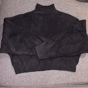 NEVER WORN. Black Turtleneck Sweater